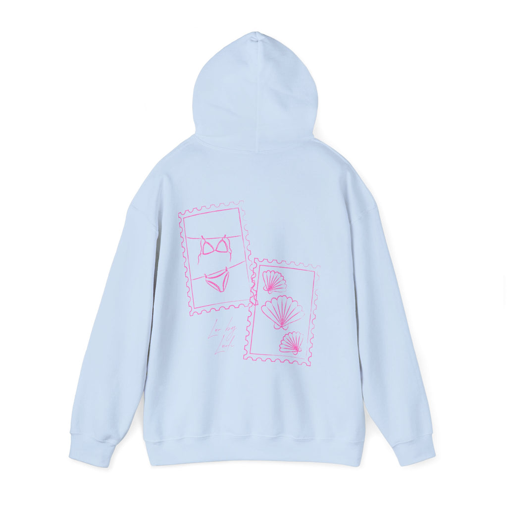 LUVLI Pink Beach Hoodie