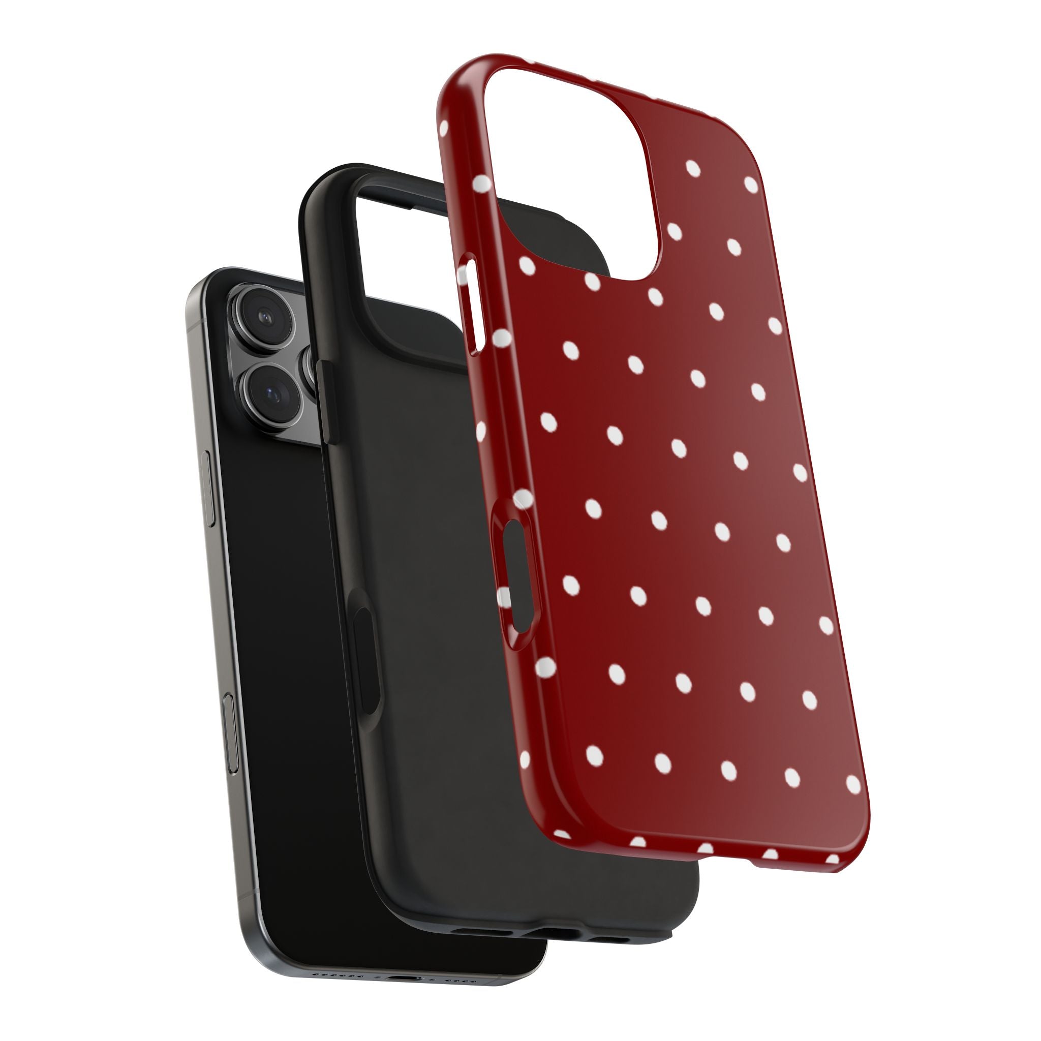 LUVLI Red Polka Dot Case