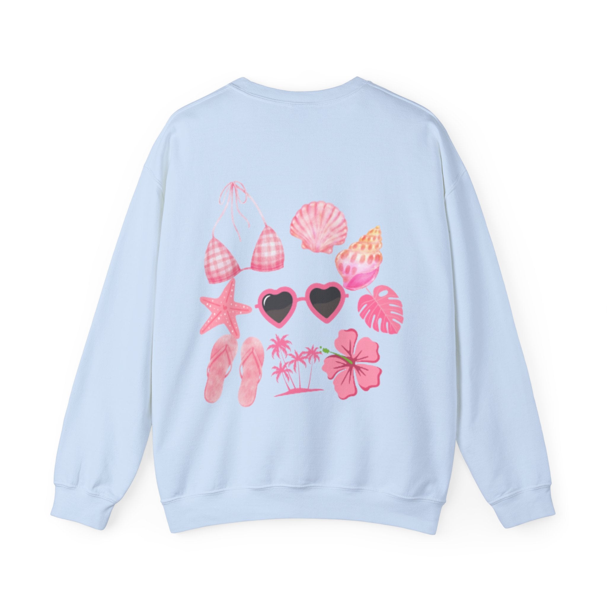 LUVLI Pink Beach Crewneck