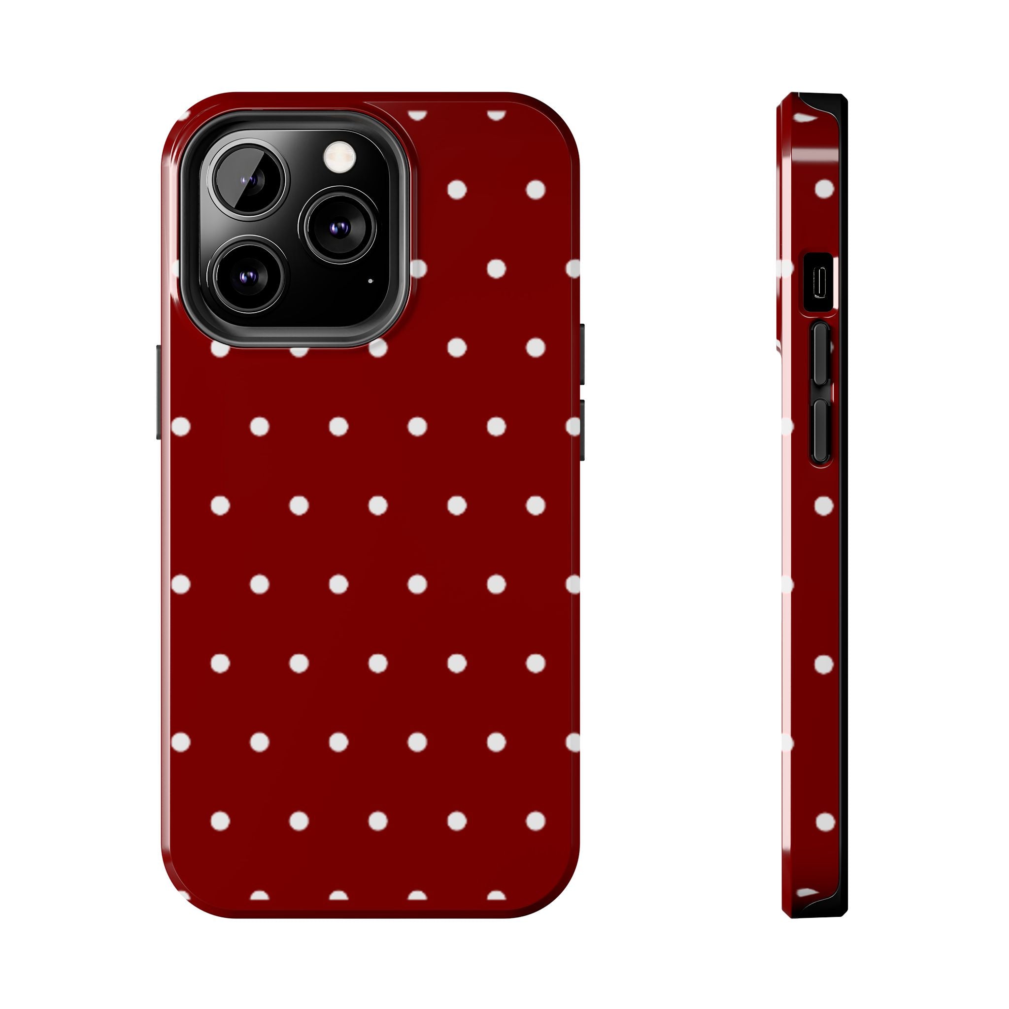 LUVLI Red Polka Dot Case