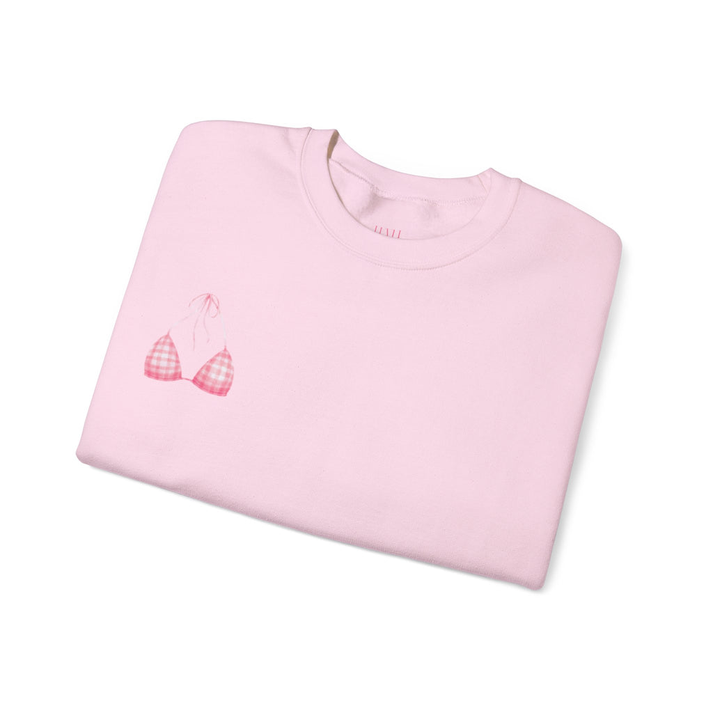 LUVLI Pink Beach Crewneck