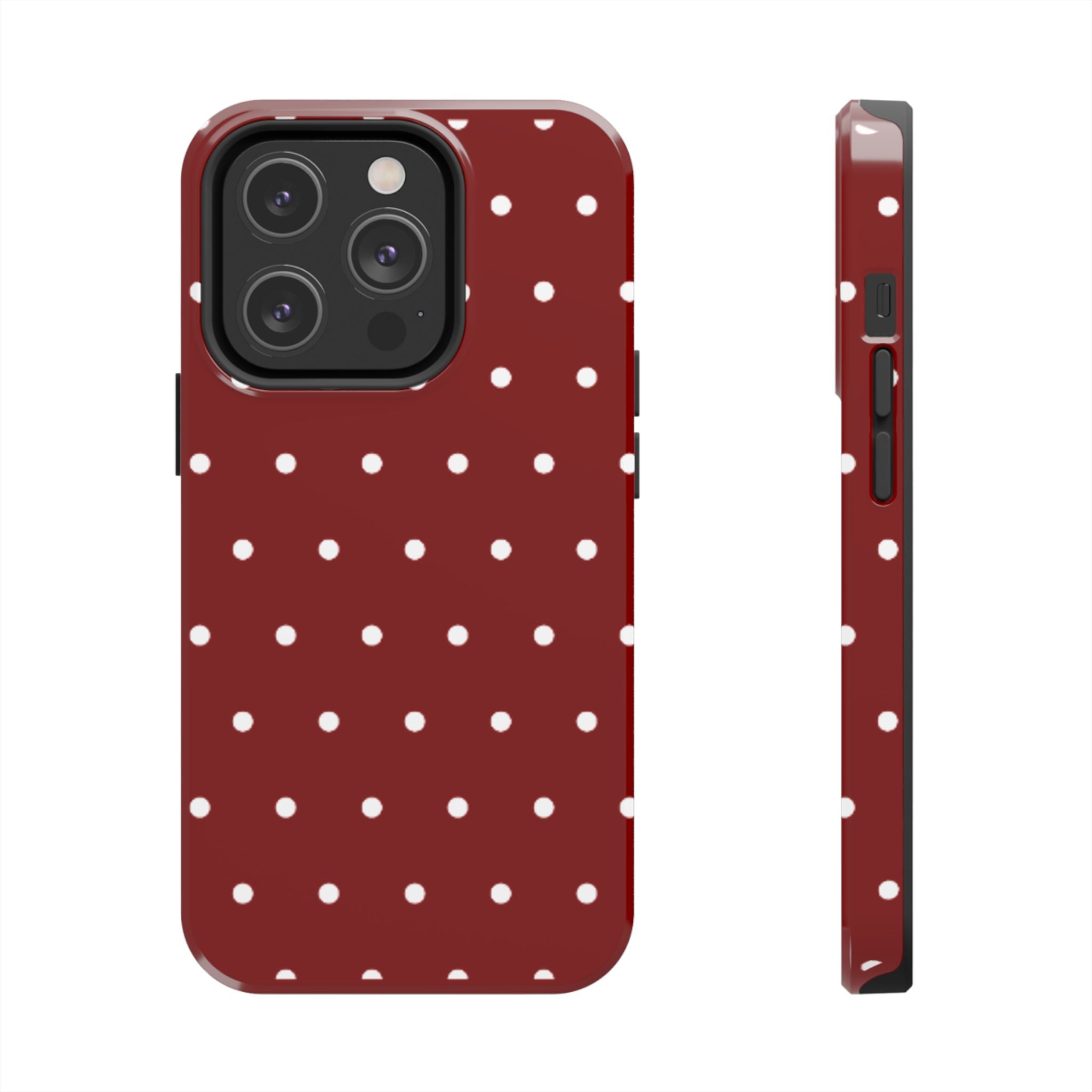 LUVLI Red Polka Dot Case