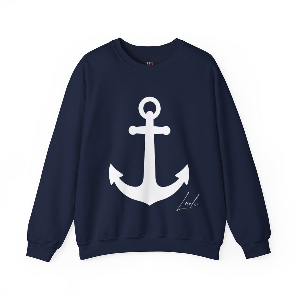 LUVLI Anchor Crewneck