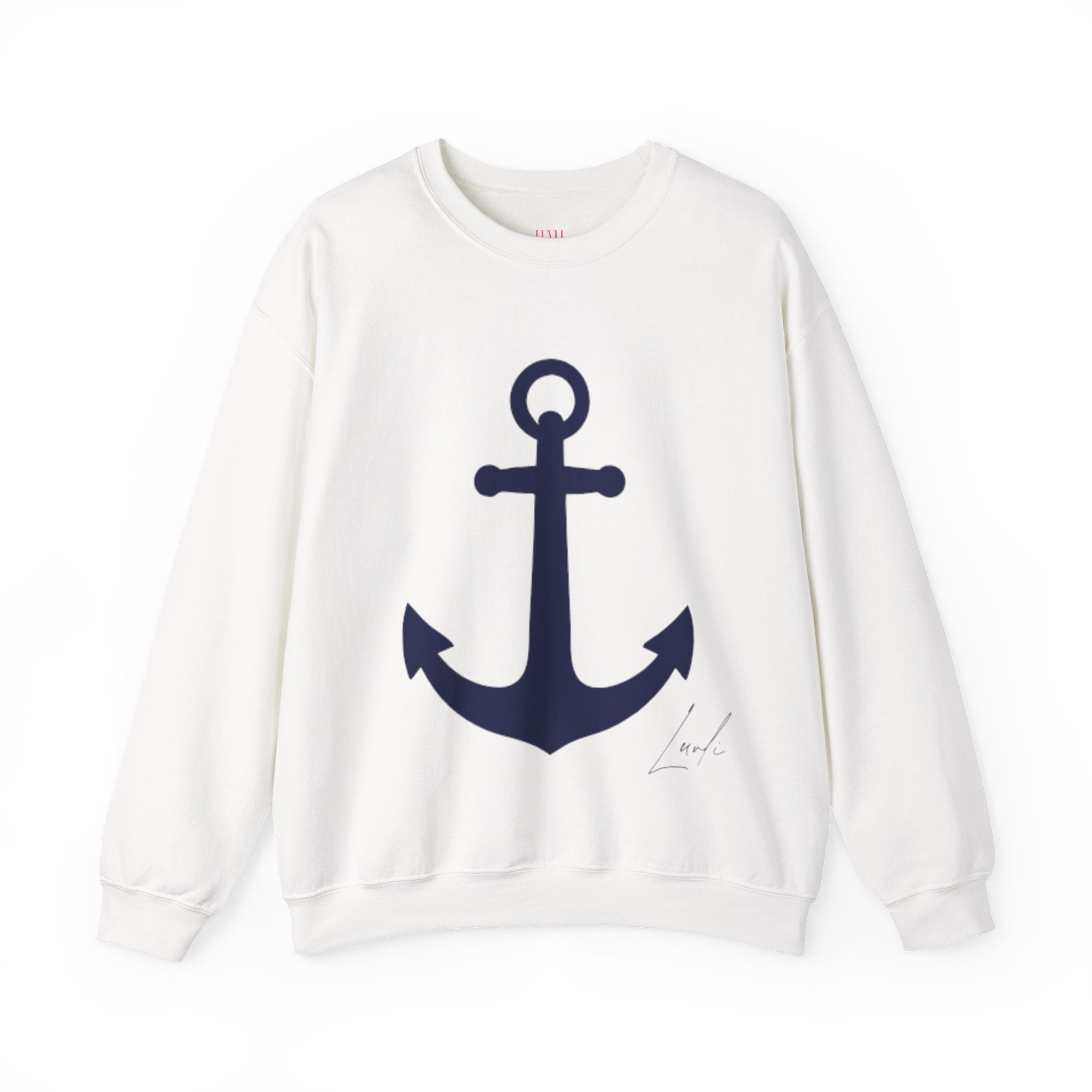 LUVLI Anchor Crewneck
