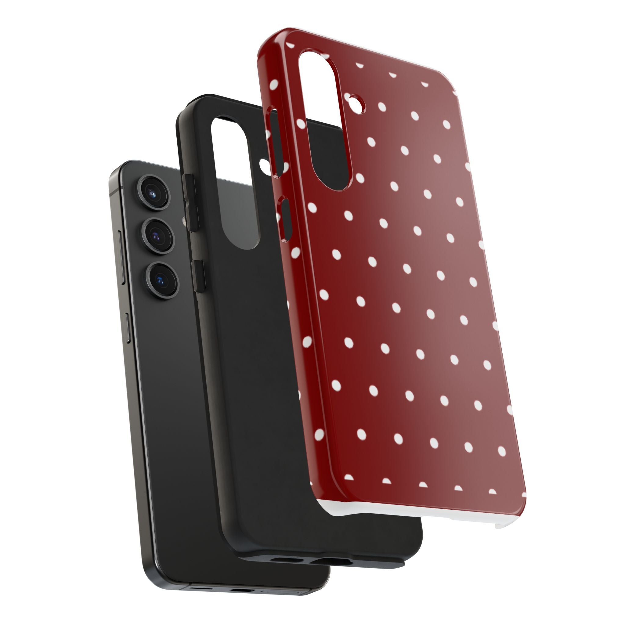 LUVLI Red Polka Dot Case