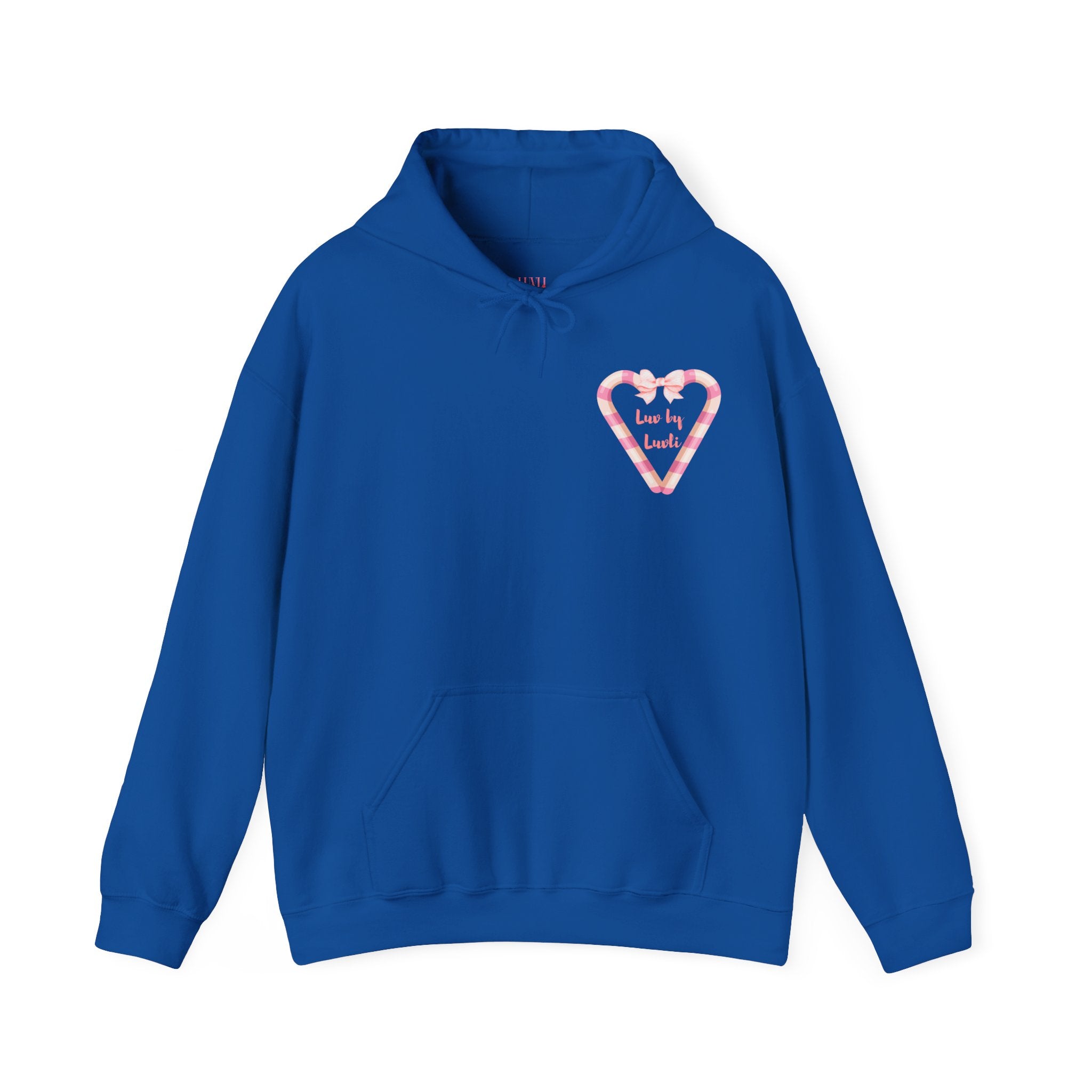 LUVLI Candy Cane Heart Hoodie