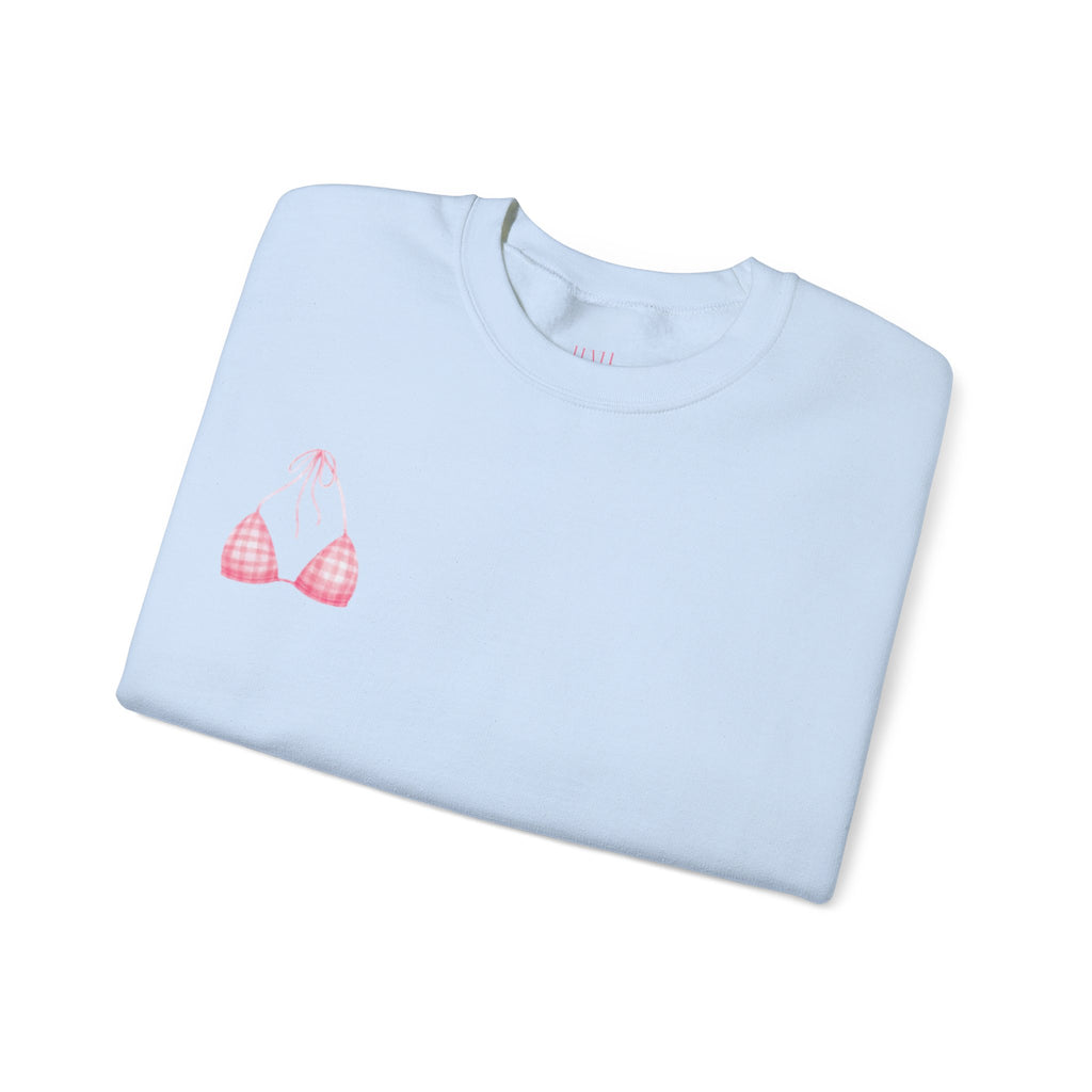 LUVLI Pink Beach Crewneck