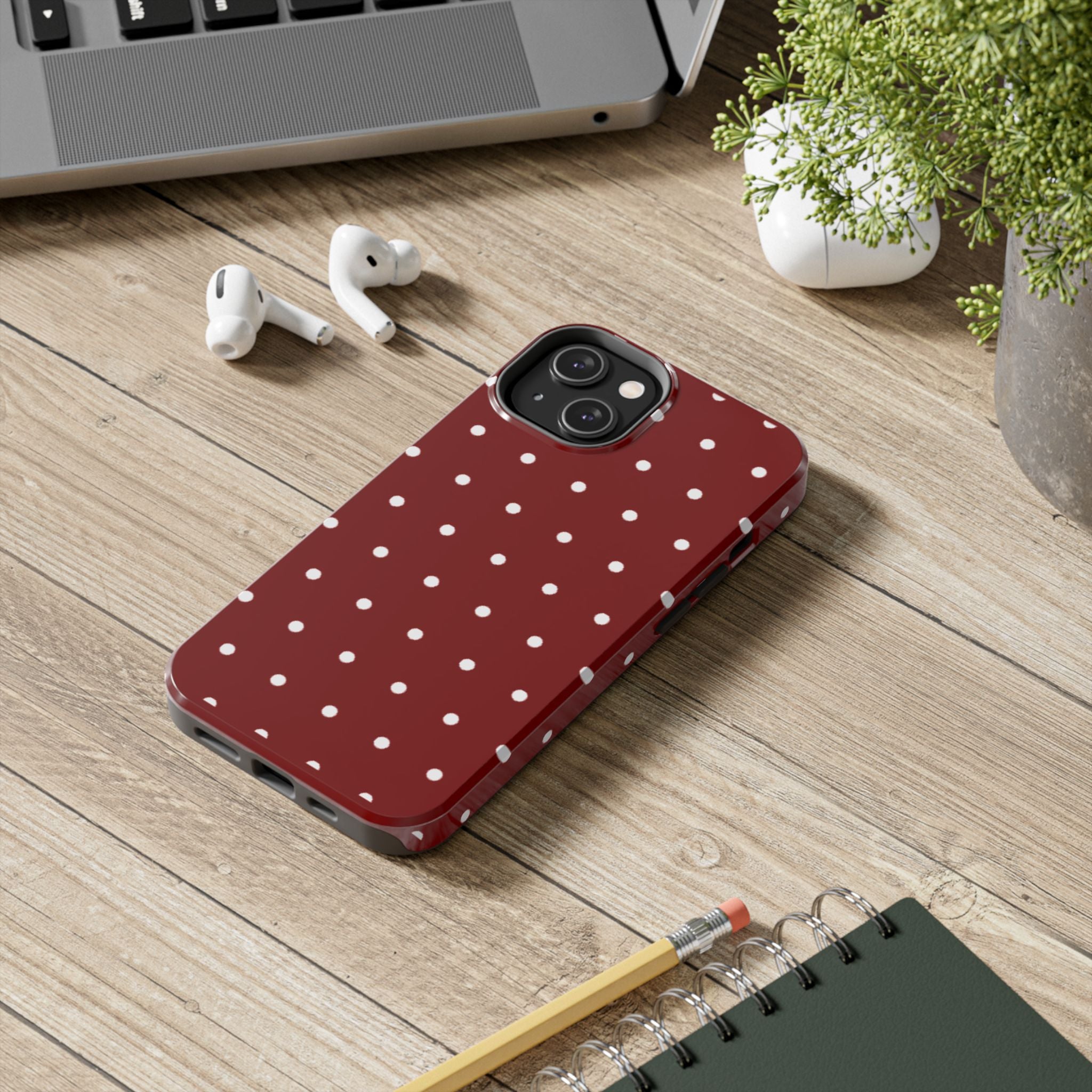 LUVLI Red Polka Dot Case