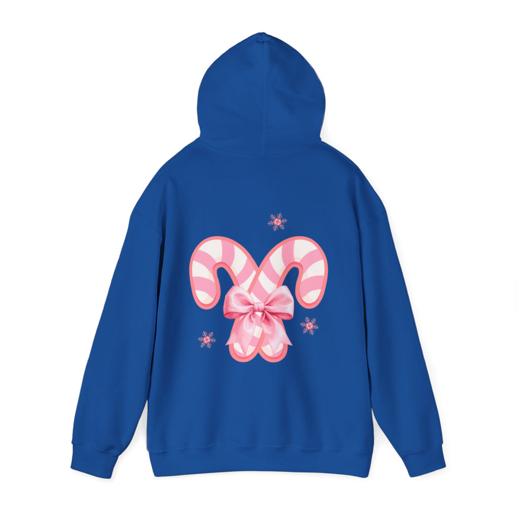 LUVLI Candy Cane Heart Hoodie