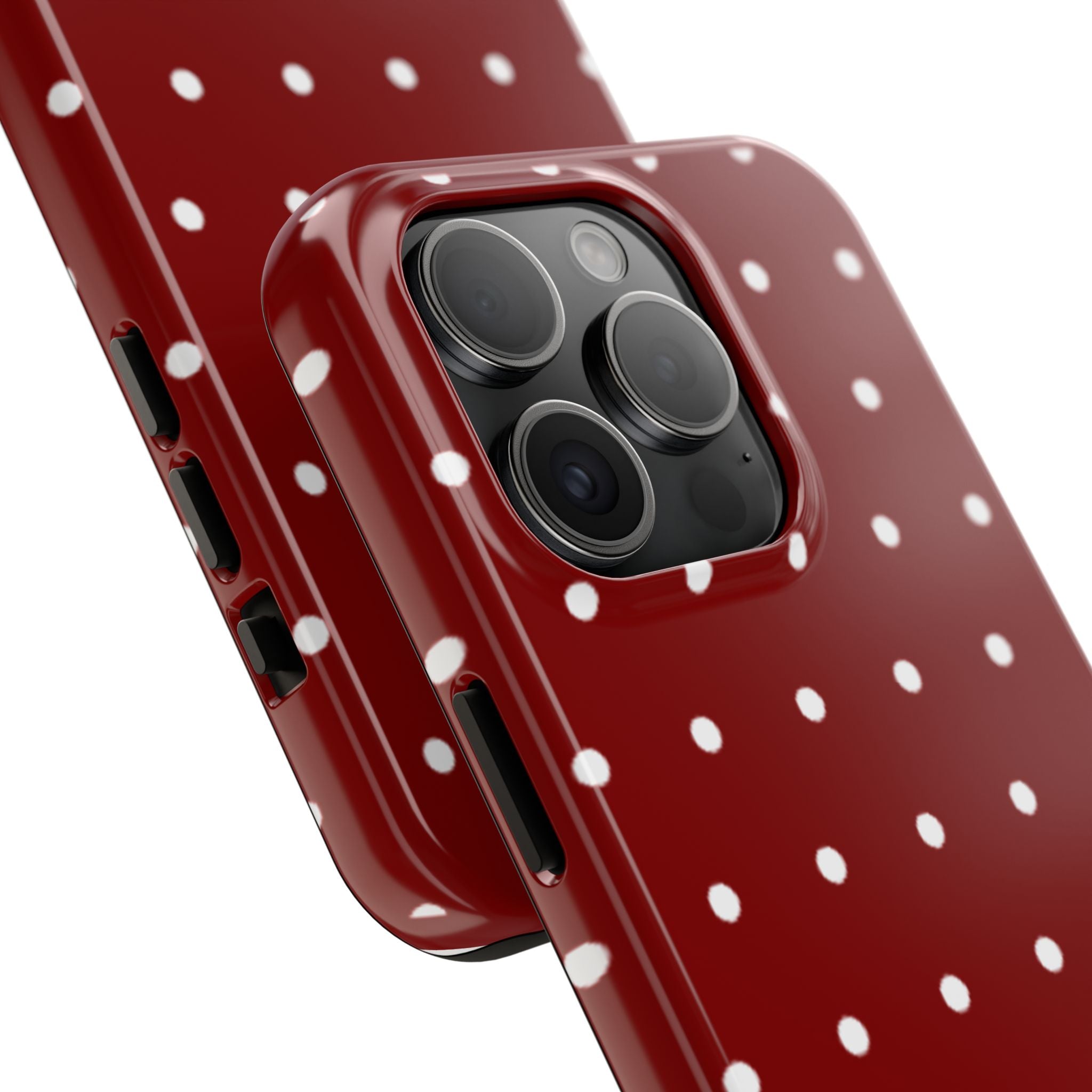 LUVLI Red Polka Dot Case