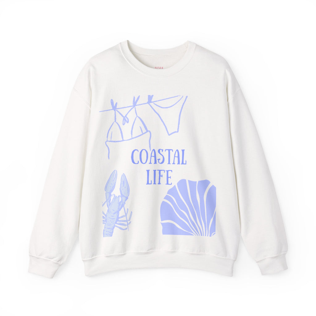 LUVLI Coastal Life Crewneck