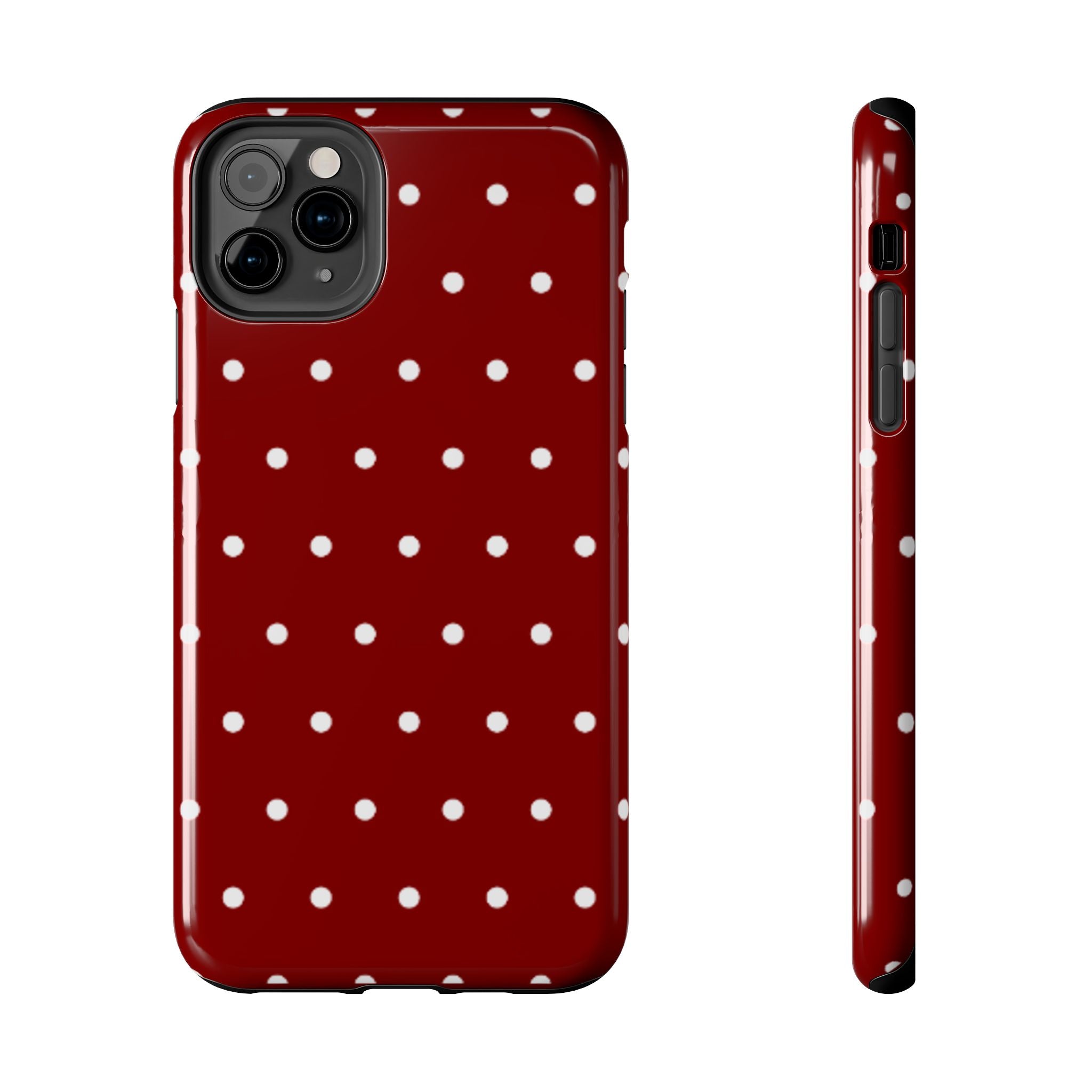 LUVLI Red Polka Dot Case
