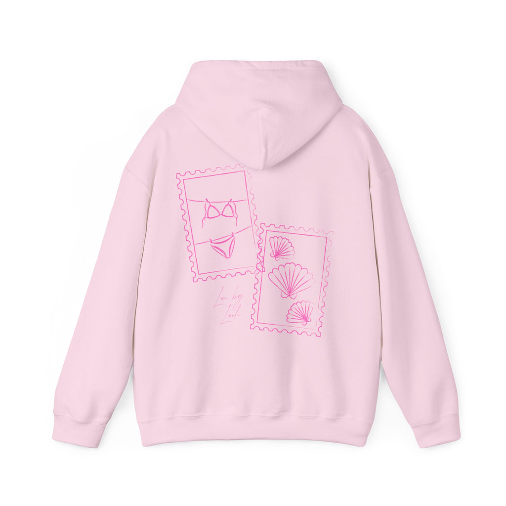 LUVLI Pink Beach Hoodie