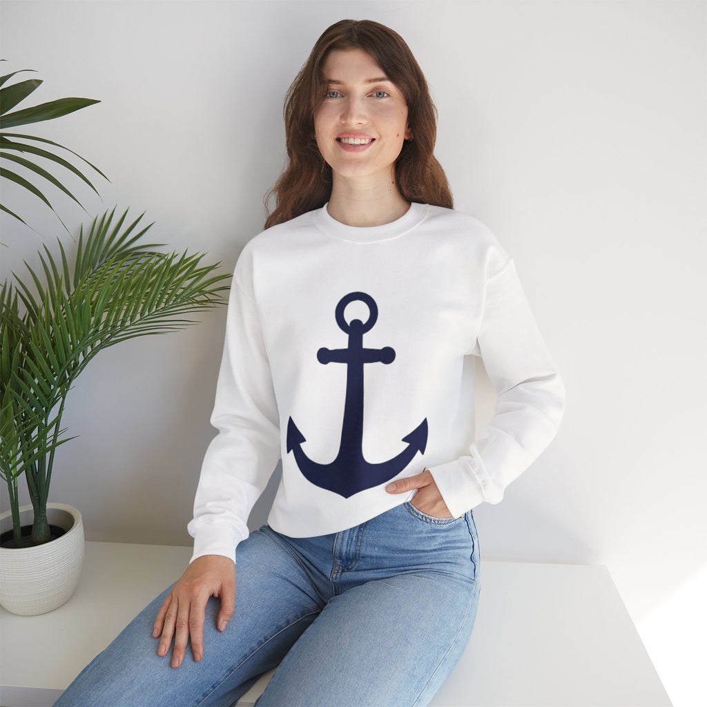 LUVLI Anchor Crewneck