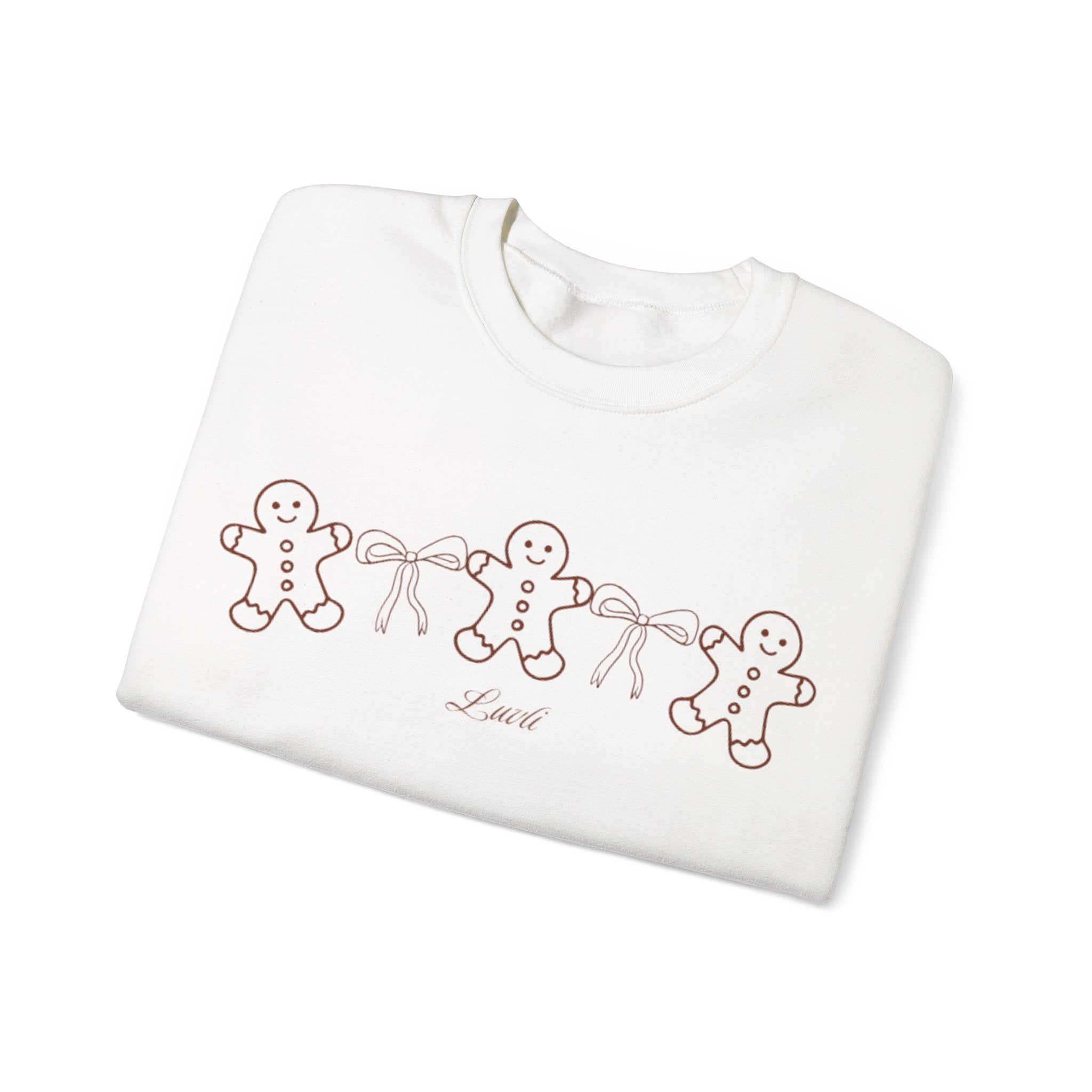 LUVLI Gingerbread Crewneck