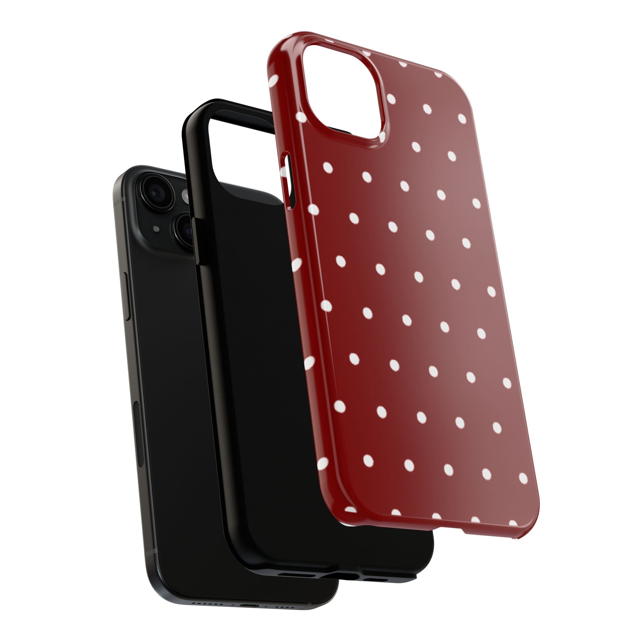 LUVLI Red Polka Dot Case