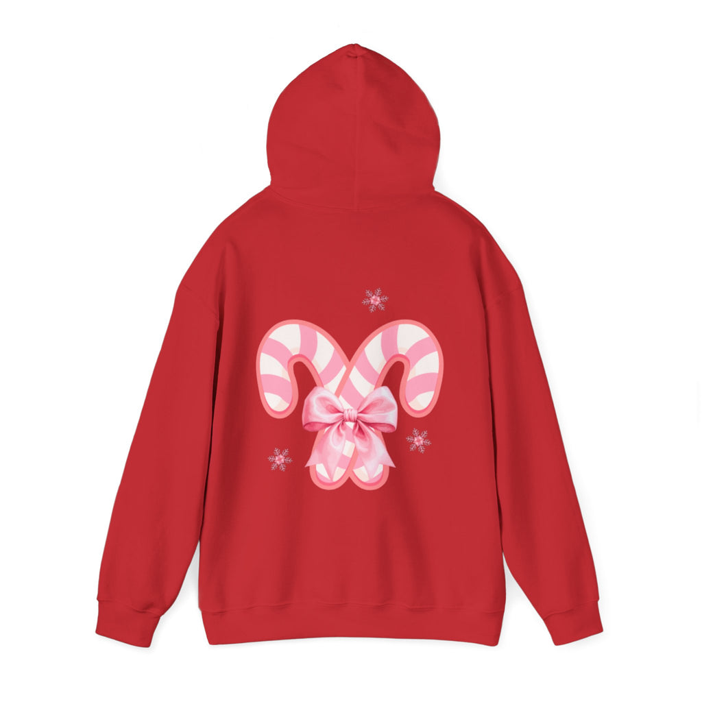 LUVLI Candy Cane Heart Hoodie