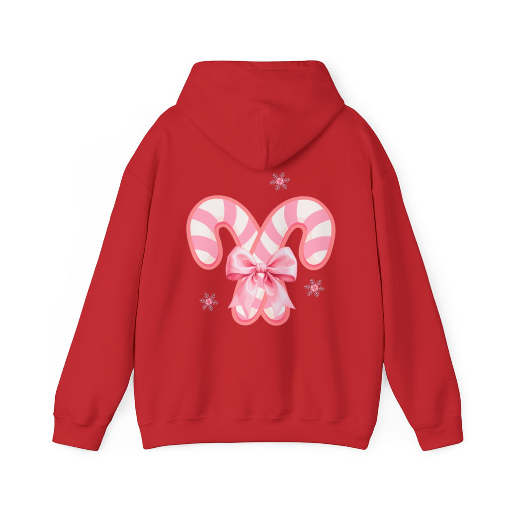 LUVLI Candy Cane Heart Hoodie