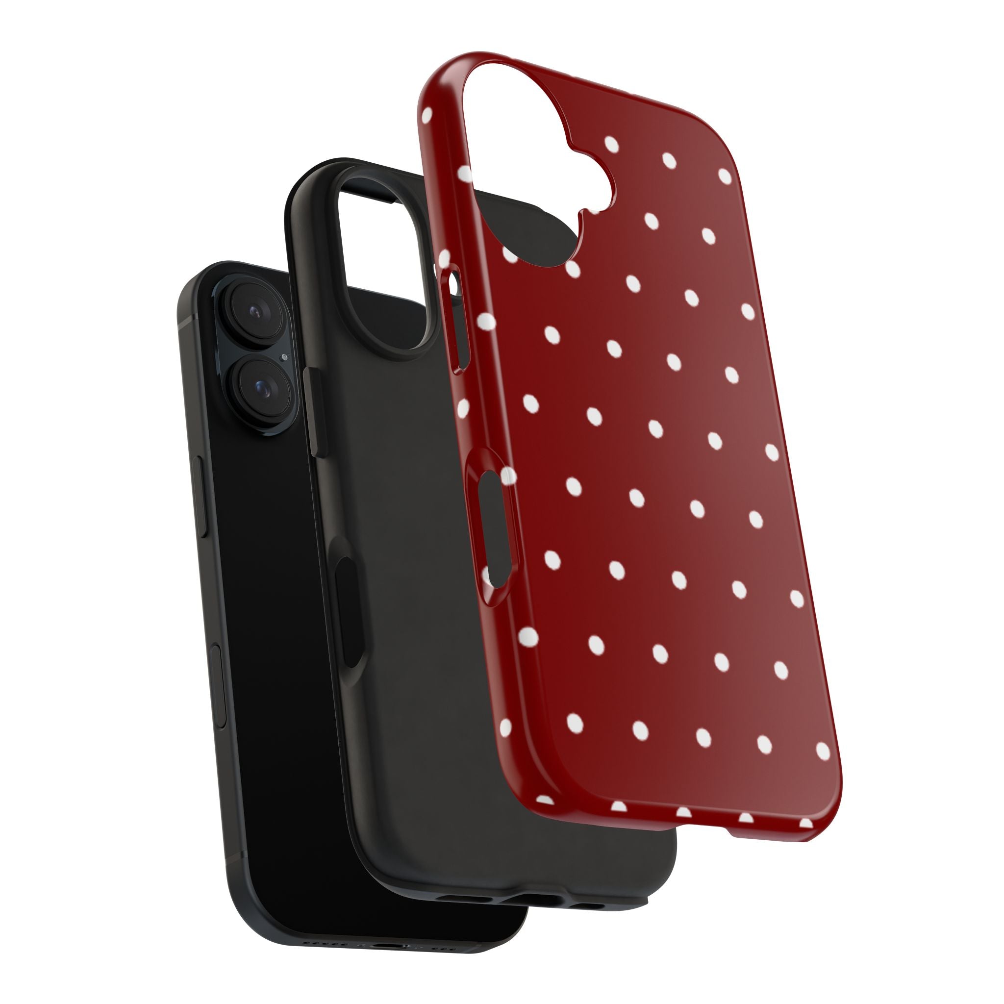 LUVLI Red Polka Dot Case
