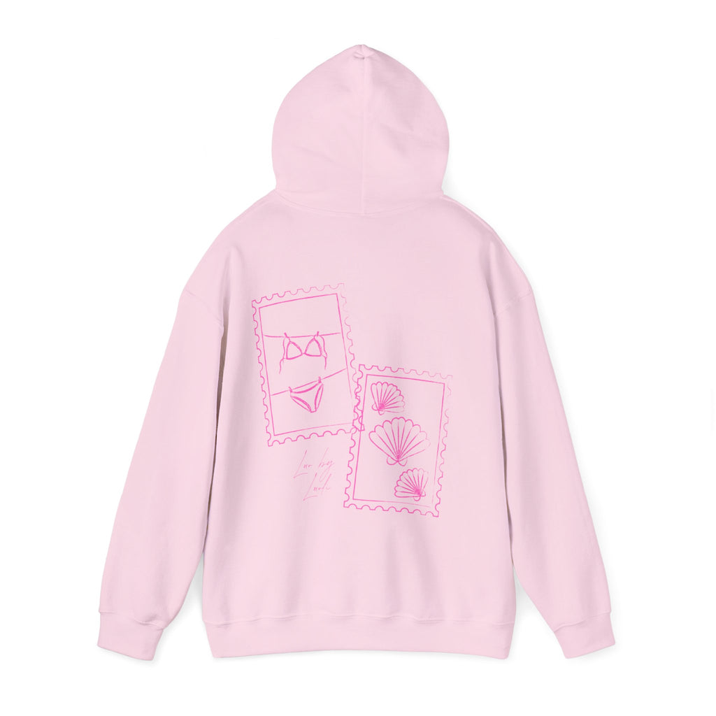 LUVLI Pink Beach Hoodie