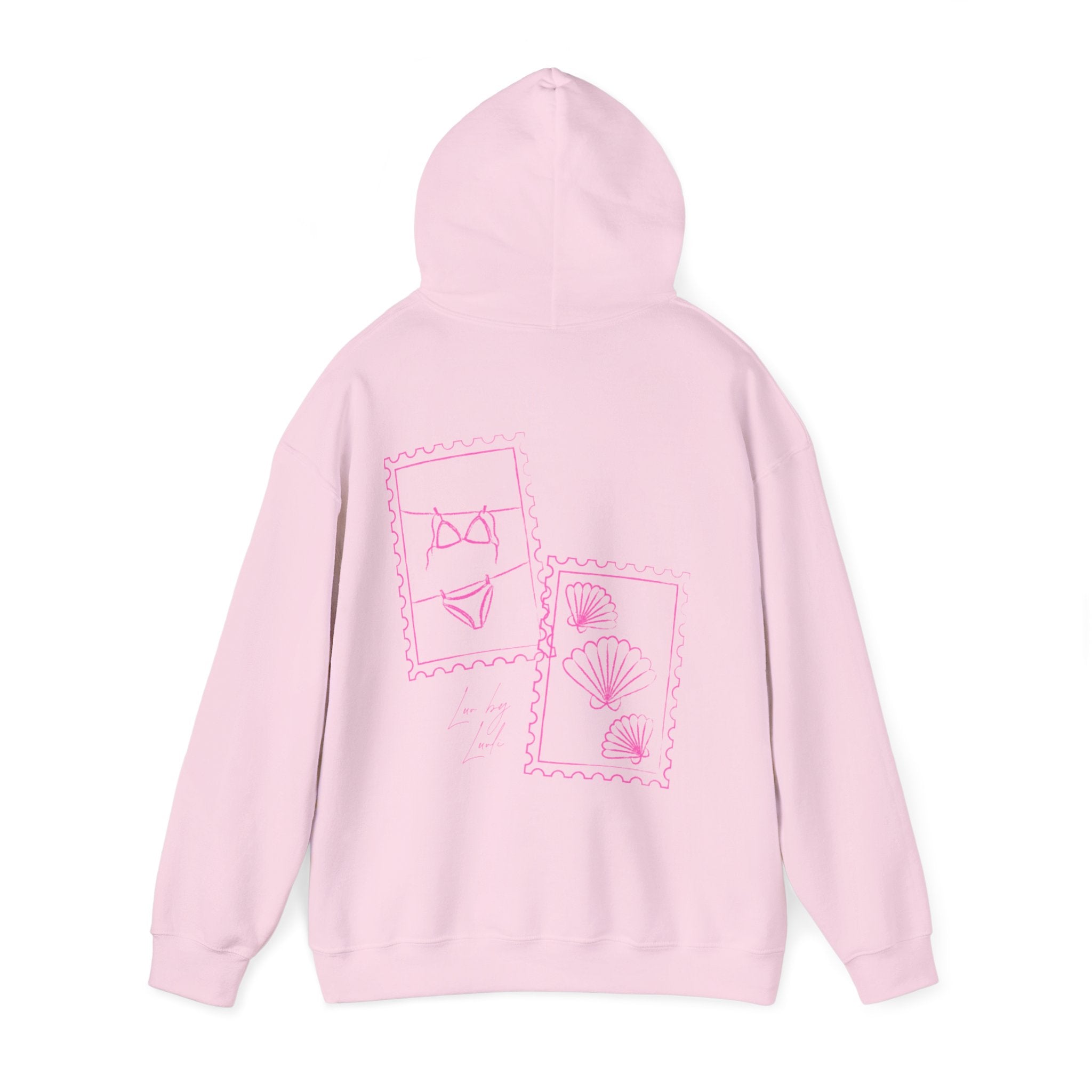 LUVLI Pink Beach Hoodie