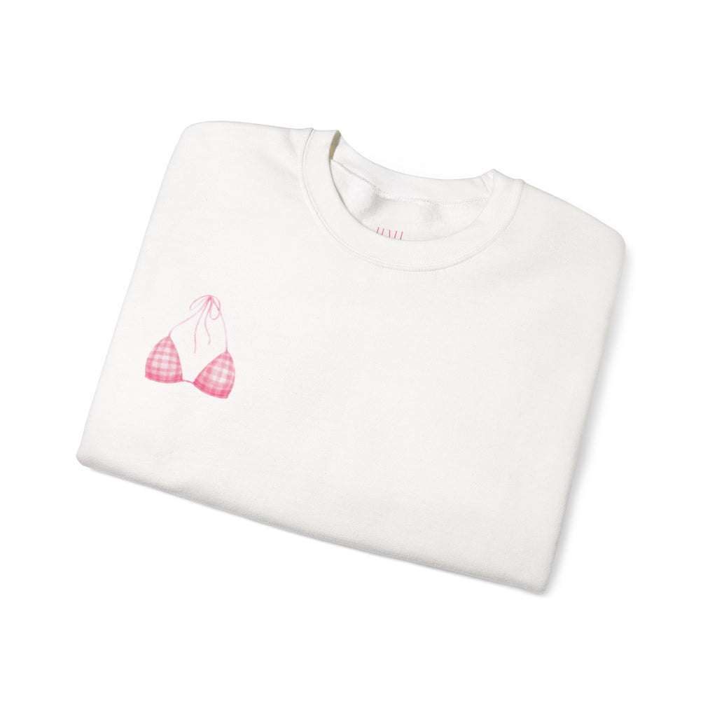 LUVLI Pink Beach Crewneck