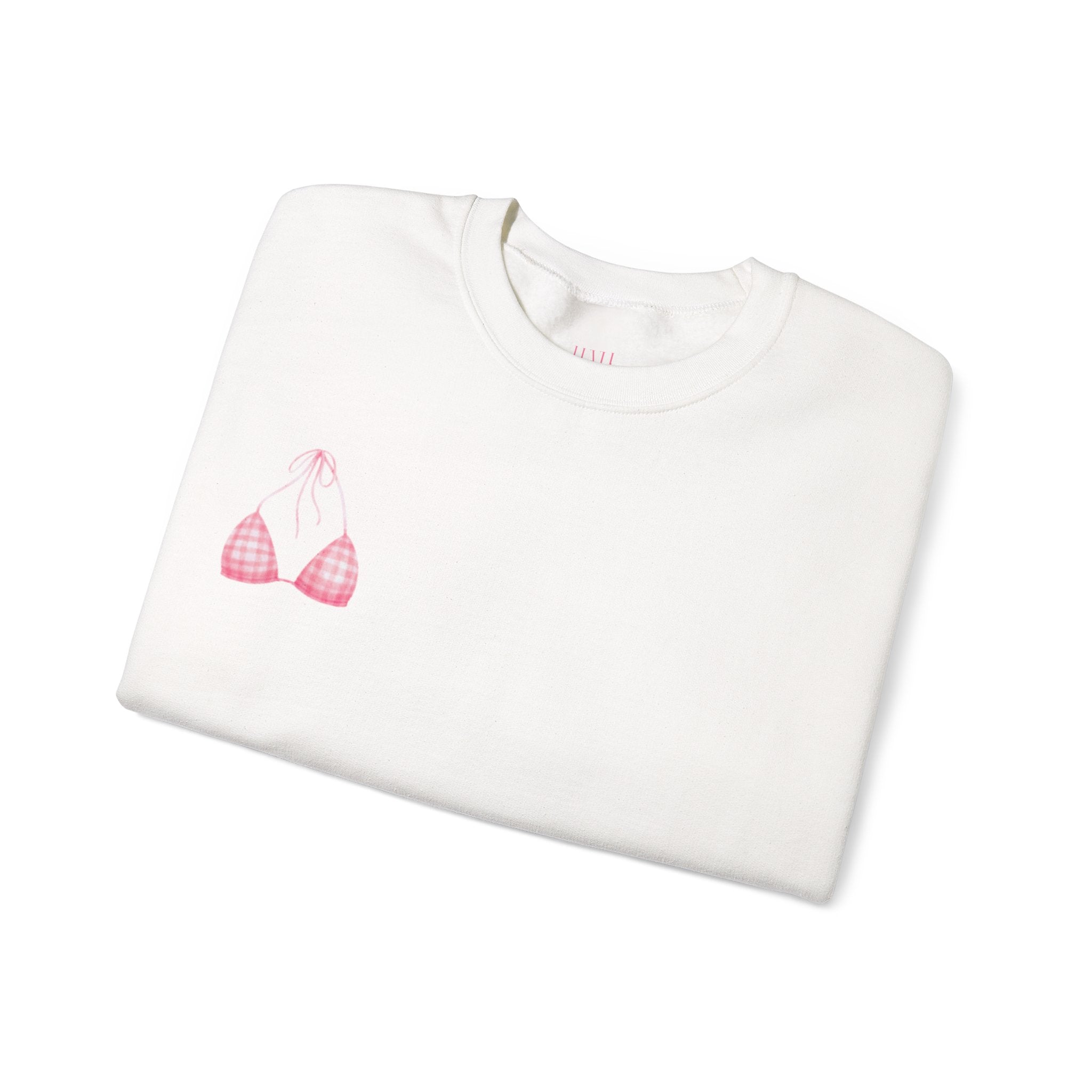 LUVLI Pink Beach Crewneck