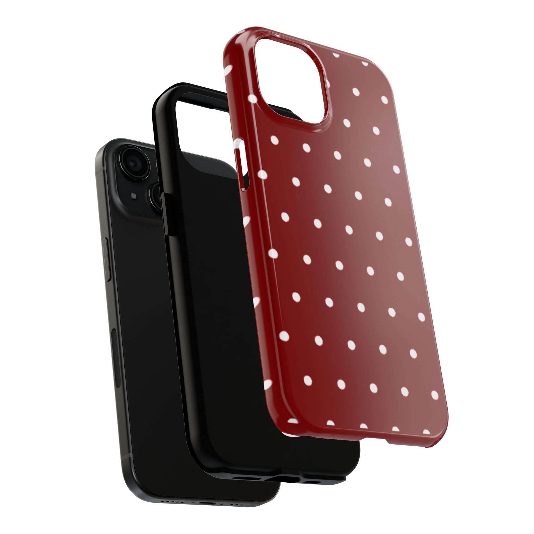 LUVLI Red Polka Dot Case