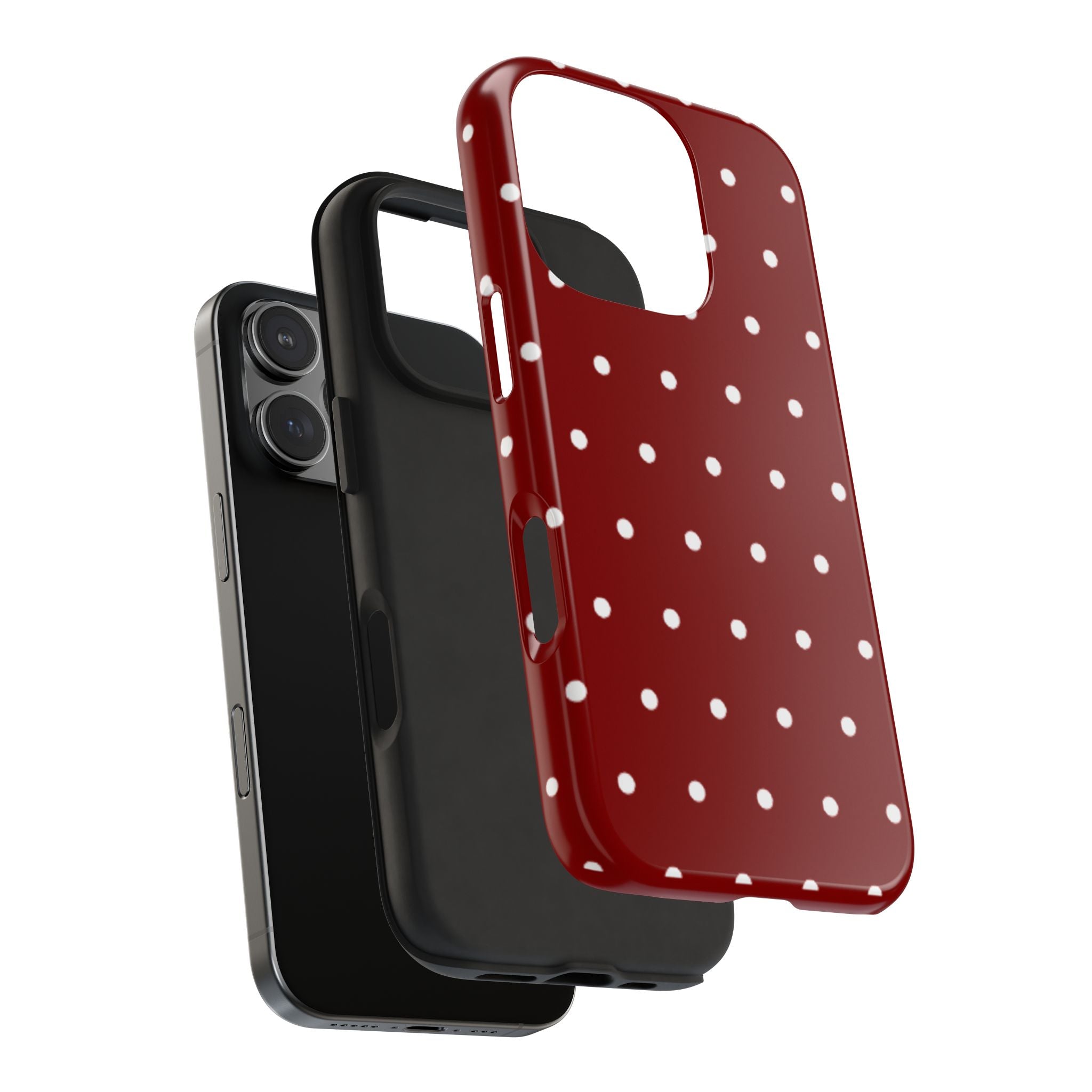 LUVLI Red Polka Dot Case