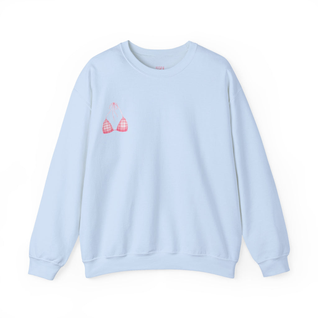 LUVLI Pink Beach Crewneck