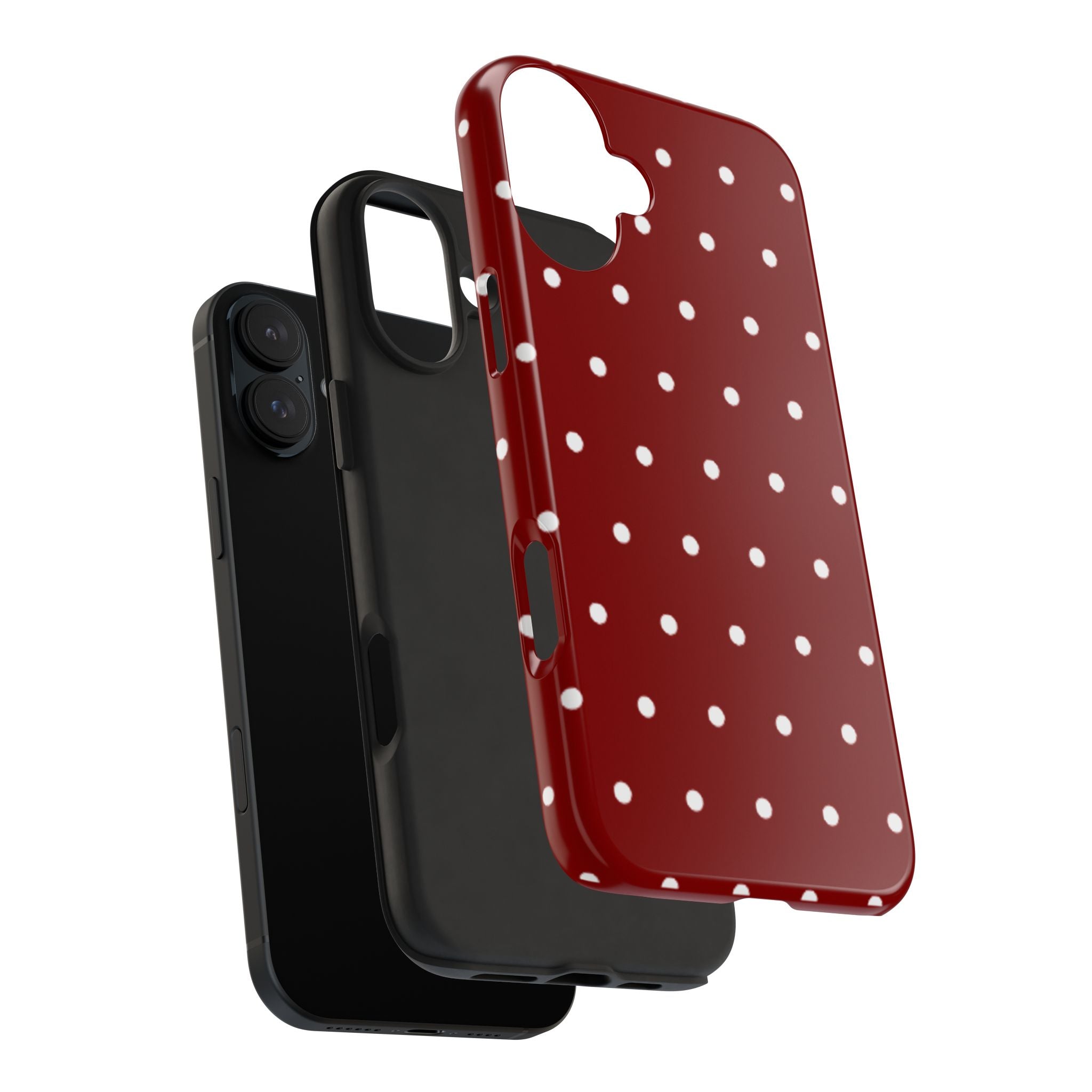 LUVLI Red Polka Dot Case