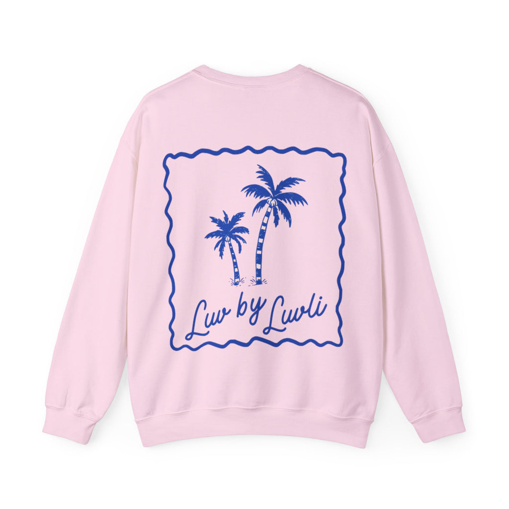 LUVLI Palm Tree Crewneck
