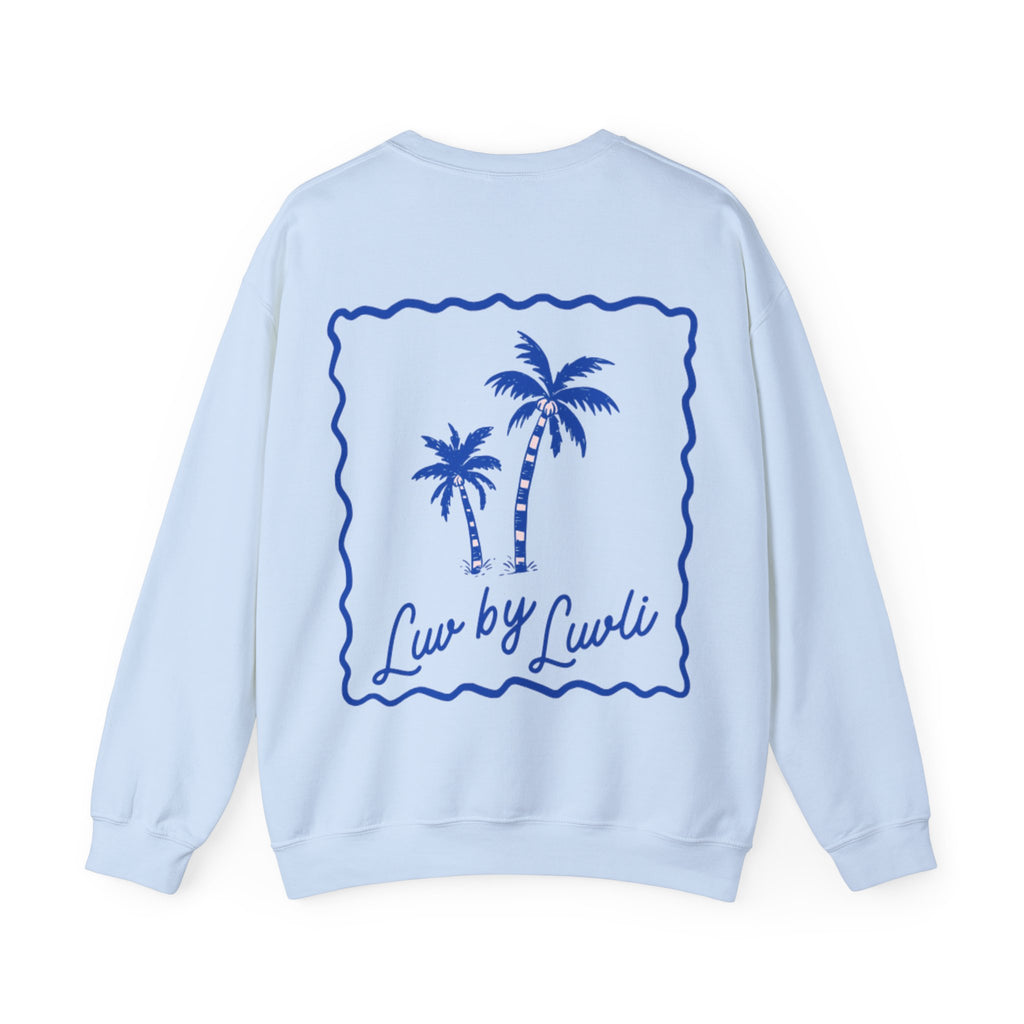 LUVLI Palm Tree Crewneck